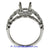 18K White Gold Ladies Diamond Ring Mounting