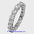 Ladies Eternity Diamond Band White Gold