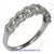 Ladies 18K White Gold Diamond Band
