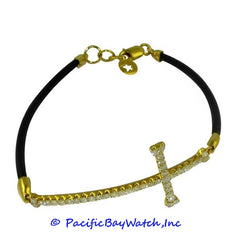 Ladies 18K Yellow Gold Diamond Bracelet