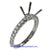 18K White Gold Ladies Diamond Ring Mounting