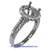 18K White Gold Ladies Diamond Ring Mounting