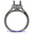 18K White Gold Ladies Diamond Ring Mounting