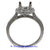 18K White Gold Ladies Diamond Ring Mounting