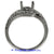 18K White Gold Ladies Diamond Ring Mounting