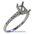18K White Gold Ladies Diamond Ring Mounting
