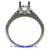 18K White Gold Ladies Diamond Ring Mounting