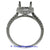 18K White Gold Ladies Diamond Ring Mounting