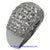 Ladies 18k White Gold Diamond Band