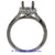18K White Gold Ladies Diamond Ring Mounting