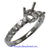 18K White Gold Ladies Diamond Ring Mounting