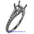 18K White Gold Ladies Diamond Ring Mounting