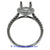 18K White Gold Ladies Diamond Ring Mounting