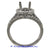 18K White Gold Ladies Diamond Ring Mounting