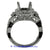 18K White Gold Ladies Diamond Ring Mounting