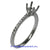 18K White Gold Ladies Diamond Ring Mounting