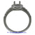 18K White Gold Ladies Diamond Ring Mounting