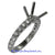18K White Gold Ladies Diamond Ring Mounting