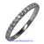 Ladies 18K White Gold Diamond Band