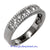 Ladies 18k White Gold Diamond Band