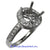18K White Gold Ladies Diamond Ring Mounting