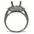 18K White Gold Ladies Diamond Ring Mounting