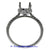 18K White Gold Ladies Diamond Ring Mounting