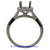 18K White Gold Ladies Diamond Ring Mounting