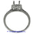 18K White Gold Ladies Diamond Ring Mounting