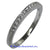 Ladies 18K White Gold Diamond Band