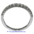 Ladies 18K White Gold Diamond Band