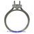 18K White Gold Ladies Diamond Ring Mounting