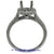18K White Gold Ladies Diamond Ring Mounting