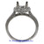 18K White Gold Ladies Diamond Ring Mounting
