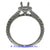 18K White Gold Ladies Diamond Ring Mounting