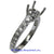 18K White Gold Ladies Diamond Ring Mounting
