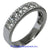 Ladies 18K White Gold Diamond Band