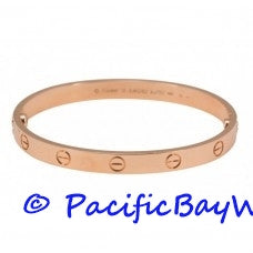 Cartier Love Bracelet 18k Pink Gold 18 Pre-owned