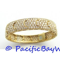 Cartier Diamond Bracelet 18k Yellow Gold Pre-owned