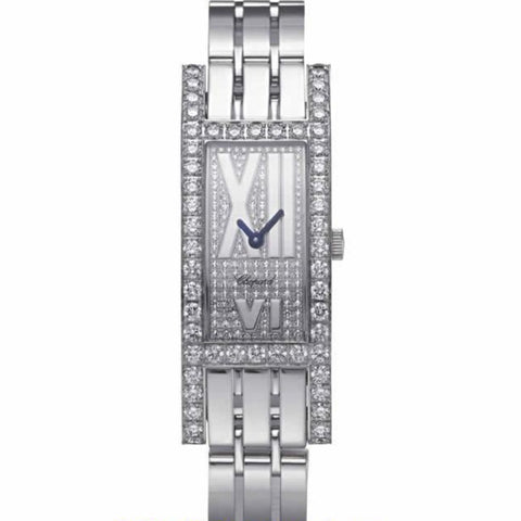 Chopard Classiques Ladies White Gold Diamond Watch 109052