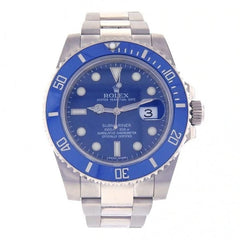 Rolex Submariner 18k White Gold 116619LB