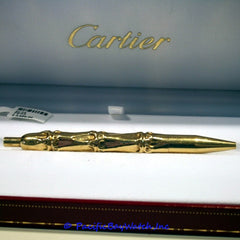 Cartier 18k Yellow Gold Pen