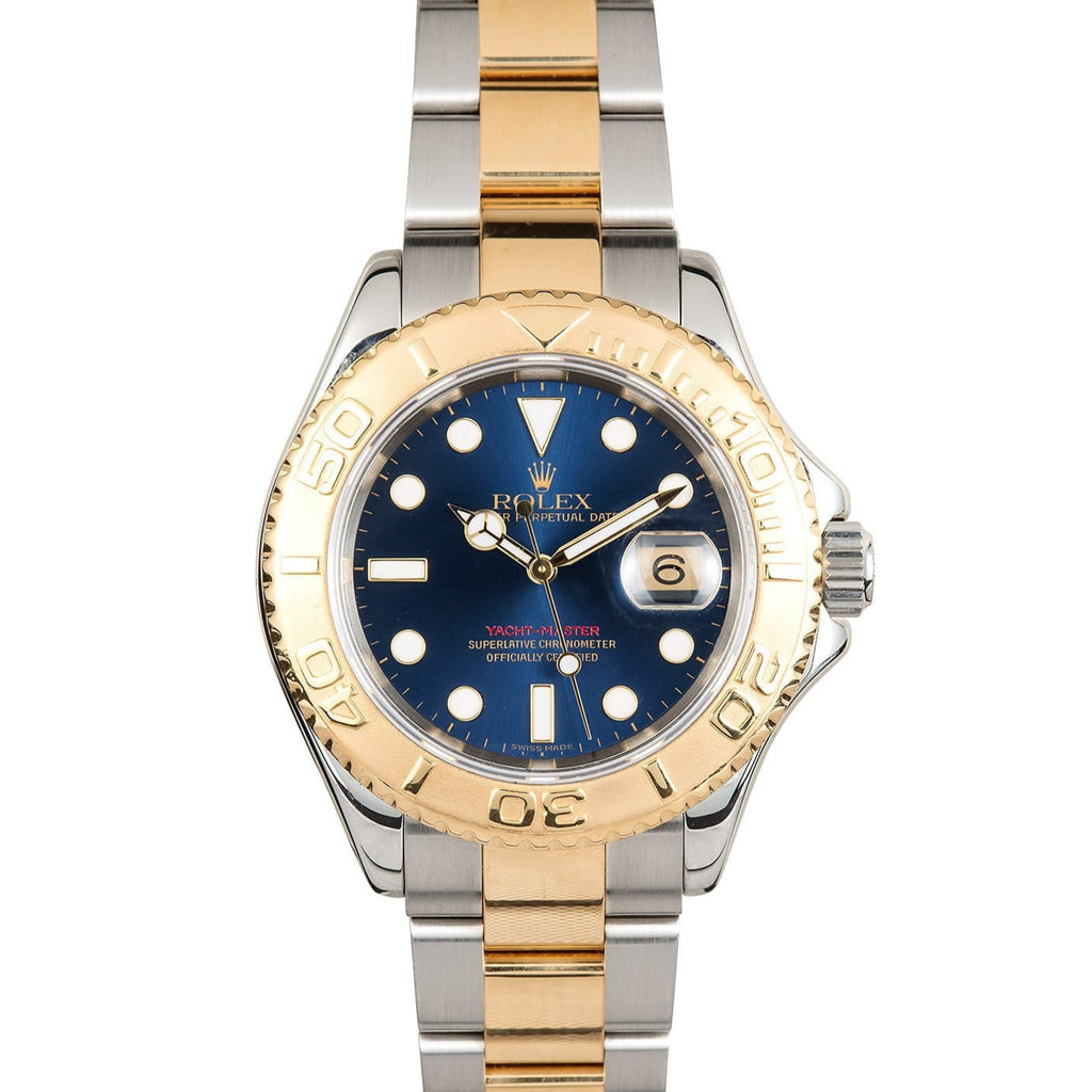 rolex yacht master two tone