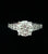 18K White Gold Ladies Diamond Ring