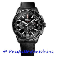Zenith El Primero Stratos Flyback Black Alchron 24.2060.405/21.C707