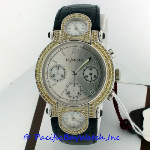 DeLaneau 3 Time Zone Chronograph GTC093