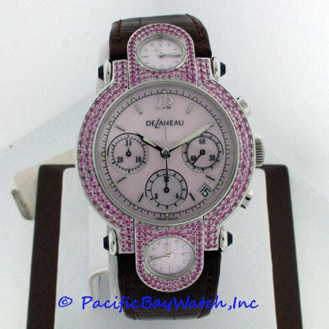 DeLaneau 3 Time Zone Chronograph GTC095