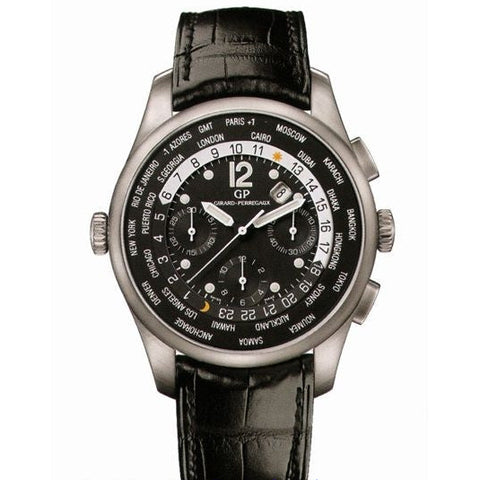 Girard Perregaux World Timer Titanium Men's 49800 Watch