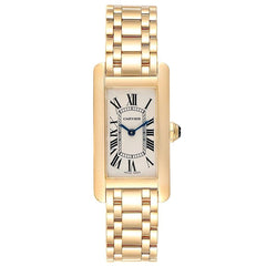 Cartier Tank Americaine Ladies W26015K2 Pre-Owned