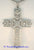 18kt White Gold Diamond 1.60ct. tw. Ladies Cross